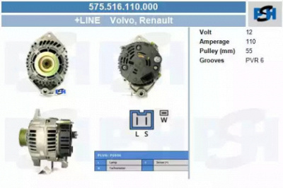 CV PSH 575516110000 -  Генератор